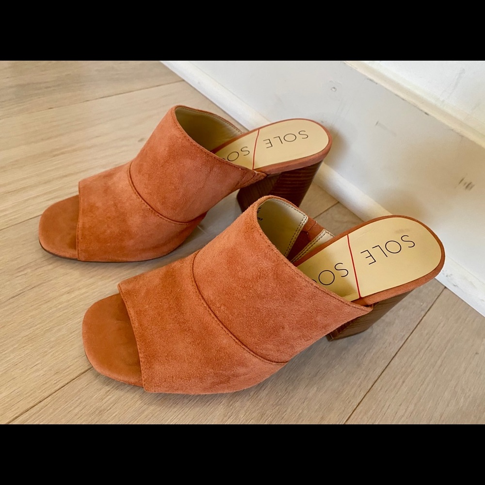 Sole Society Joannah Block Heel Mule